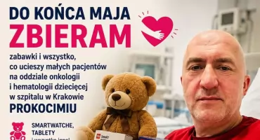 Akcja charytatywna dla małych pacjentów onkologii dziecięcej