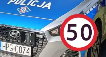 107 km/h przez Poronin. Kierowca BMW stracił prawo jazdy i dostał wysoki mandat