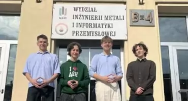 Młodzi matematycy z „Goszczyńskiego” zdobyli Diamentowe Indeksy AGH