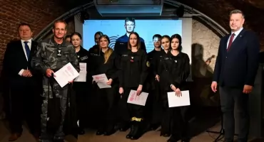 Kadeci z Nowego Targu wśród laureatów konkursu IPN. Doceniono patriotyczny spektakl o Katyniu