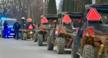 Poszukiwany 33-latek zatrzymany podczas kontroli quadów w Kościelisku