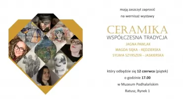 Trzy artystki, jedna pasja. W Nowym Targu rusza wyjątkowa wystawa ceramiki