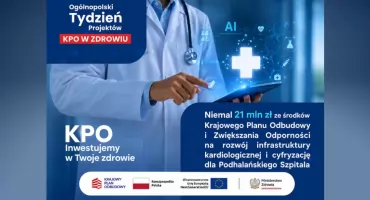Nowoczesna kardiologia i cyfryzacja w Podhalańskim Szpitalu Specjalistycznym w Nowym Targu dzięki środkom z KPO