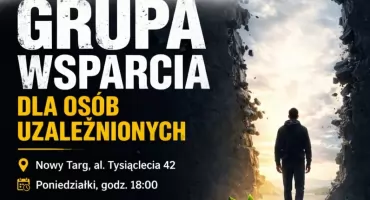 W Nowym Targu powstaje grupa wsparcia dla osób uzależnionych - spotkania ruszają w poniedziałki