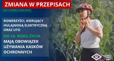 Koniec jazdy bez kasku. Nowe obowiązki dla dzieci i nastolatków już obowiązują