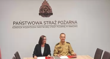 Nowotarski „Haller” zyskuje silnego partnera. Kadeci będą szkolić się pod okiem strażaków z Małopolski