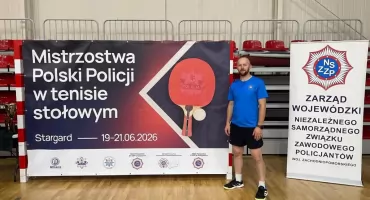 Policyjny wicemistrz Polski z Podhala. Funkcjonariusz z Zakopanego stanął na podium