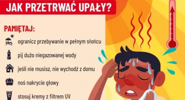 Upały. Strażacy przypominają o zasadach, które mogą uratować zdrowie i życie