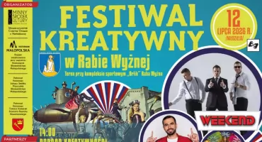 Weekend i Nowator zagrają w Rabie Wyżnej. Przed nimi wielka parada i Festiwal Kreatywny