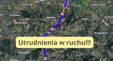 Zakopianka zwęża się do jednego pasa w kierunku Krakowa. Utrudnienia potrwają do końca roku