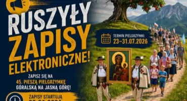 Dziewięć dni modlitwy i ponad 200 kilometrów drogi - trwają zapisy na Góralską Pielgrzymkę