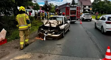 Policja wyjaśniła przyczyny zderzenia w Poroninie. Kierowca ciężarówki dostał mandat
