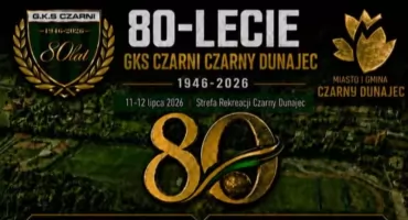 80 lat GKS-u Czarni Czarny Dunajec. Jubileusz zwieńczy mecz legend i koncerty