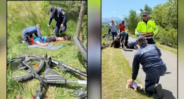 Wspólne szkolenie policjantów z Polski i Słowacji. Ćwiczyli ratowanie życia na pograniczu
