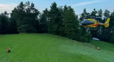 Groźny wypadek na szlaku w Gorcach. Ratownicy przypominają o zasadach bezpieczeństwa