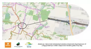 Ruszają przygotowania do przebudowy skrzyżowania na DK49 w Gronkowie - podpisano umowę na opracowanie dokumentacji projektowej