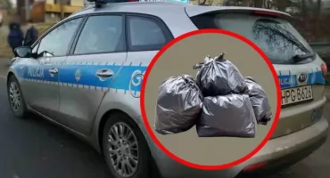 Wyrzucali śmieci na tereny zielone. Nagrania doprowadziły policjantów do sprawców