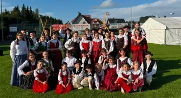 Zespół Rombań zaprezentował orawski folklor podczas 34. Orawskiego Lata w Jabłonce