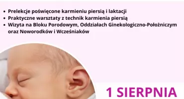 Podhalański Szpital Specjalistyczny zaprasza na bezpłatne wydarzenie z okazji Światowego Tygodnia Karmienia Piersią