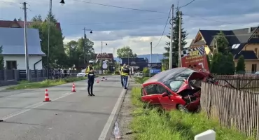 10-letnie dziecko zmarło po wypadku samochodowym. Dramat w Białce Tatrzańskiej