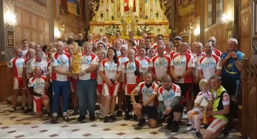 Pielgrzymi rowerowi już w Strużkach za Połańcem - pierwsze dwa dni pielgrzymki były bardzo intensywne i bogate w atrakcje
