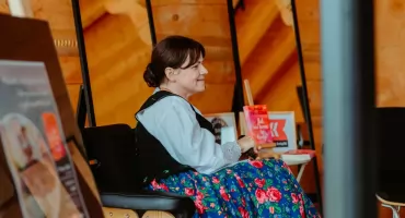 Jaga Tuliszka spotkała się z czytelnikami w Białym Dunajcu - promocja debiutanckiej powieści