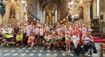 Rowerzyści coraz bliżej Helu - kolejne kilometry XVIII Góralskiej Pielgrzymki Rowerowej