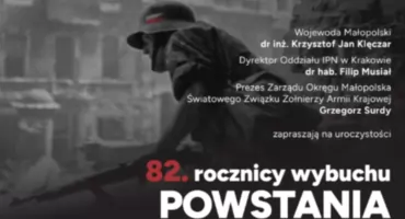 Krakowskie obchody 82. rocznicy wybuchu Powstania Warszawskiego