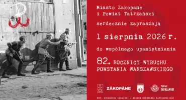 Narodowy Dzień Pamięci Powstania Warszawskiego - obchody w Zakopanem