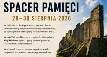 Rabka-Zdrój zaprasza na Spacer Pamięci. Dwa dni poświęcone historii i pamięci ofiar
