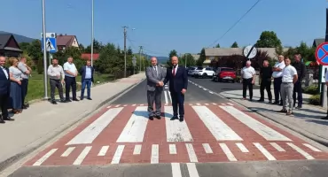 Zakończyła się rozbudowa drogi w Lipnicy Małej. Inwestycja kosztowała ponad 2,2 mln zł