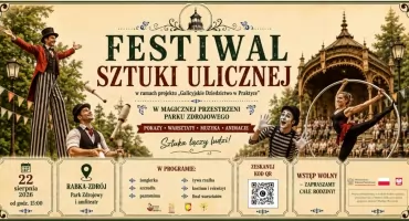 Rabka-Zdrój stanie się sceną dla artystów. Festiwal pełen szczudeł, żonglerki i ognia