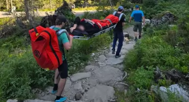 Turysta zmarł mimo reanimacji. Tragiczny bilans pracowitego weekendu TOPR w Tatrach