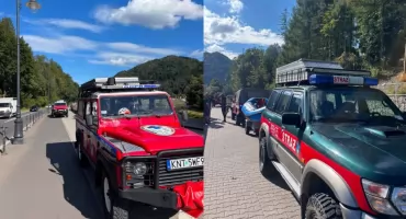 Kajakarze wypadli z kajaka podczas spływu Dunajcem. Z interwencją pospieszyli ratownicy