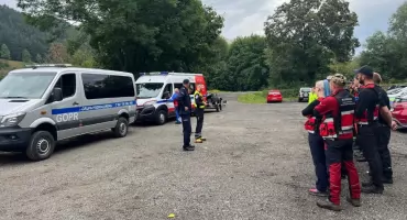 Trwają poszukiwania zaginionego mężczyzny w Ochotnicy Dolnej