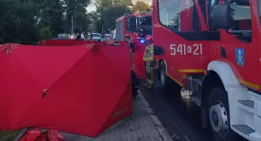 Zderzenie trzech samochodów w Zakopanem. Jedna osoba trafiła do szpitala