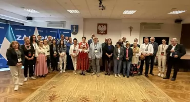 Burmistrz Zakopanego spotkał się z uczestnikami festiwalu. Rozmawiano o przyszłości folkloru