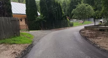 Droga w Rabie Wyżnej już po przebudowie. Zakończono kolejną gminną inwestycję