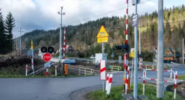 Planowane zamknięcie przejazdu kolejowego w Poroninie - utrudnienia rozpoczną się w czwartek wieczorem