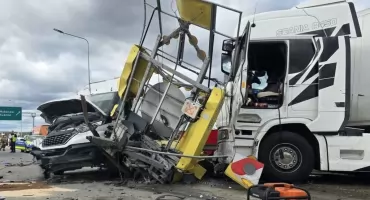 Po tragicznej śmierci mieszkańców gminy Łapsze Niżne podczas pracy na autostradzie pod Częstochową odwołano część rozrywkową gminnych dożynek