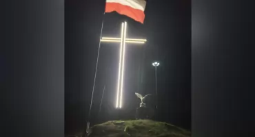 Msza partyzancka na Górze Wicha. To miejsce pamięta nabożeństwa ks. Józefa Tischnera