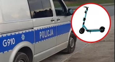 Ponad 2 promile na hulajnodze. 37-latek dostał 2500 zł mandatu