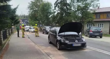 Policja informuje o kolizji w Białce Tatrzańskiej. Kierowca miał ponad 2 promile
