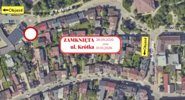 Ulica Krótka w Nowym Targu zostanie zamknięta. Kierowcy pojadą objazdem