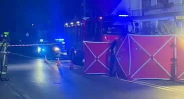 Tragiczny wypadek w Waksmundzie. Droga całkowicie zablokowana