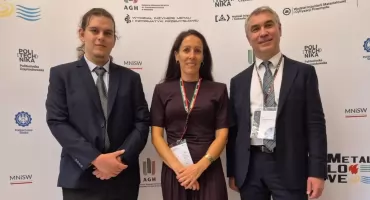 Uczeń ZS1 zaprezentował swój projekt na AGH. Dwa dni w świecie nauki