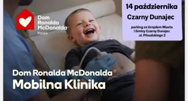 Bezpłatne badania USG dla najmłodszych. Mobilna Klinika odwiedzi Czarny Dunajec i Ciche