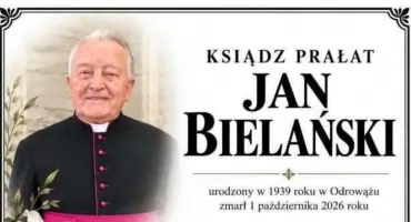Zmarł pochodzący z Odrowąża ks. prałat Jan Bielański - budowniczy kościoła św. Brata Alberta w Nowej Hucie