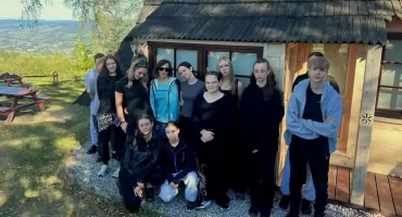 Kadeci z Nowego Targu zdobyli Maciejową. Po drodze była historia, przyroda i piękne widoki