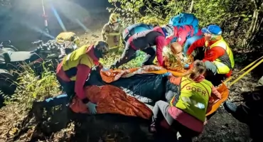 GOPR i OSP Krościenko ćwiczyli wspólne akcje ratunkowe. Dwa wymagające scenariusze w terenie